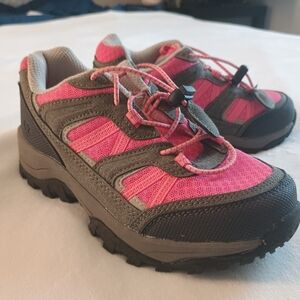Northside Arlow Canyon Low Top Hiking Shoe   Pink And Grey Kids SZ 1